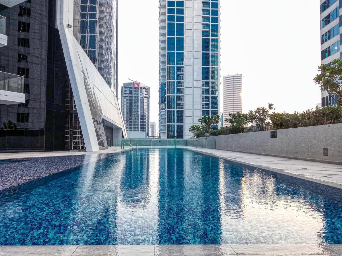 דובאי Luxury Studios With Burj Khalifa Or Canal View In Downtown - Marquise Square Tower מראה חיצוני תמונה