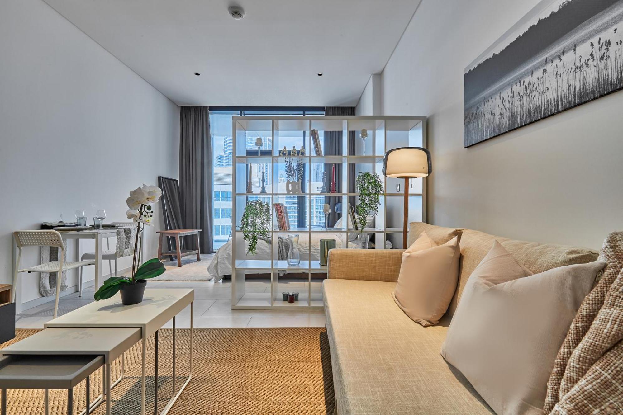 דובאי Luxury Studios With Burj Khalifa Or Canal View In Downtown - Marquise Square Tower מראה חיצוני תמונה