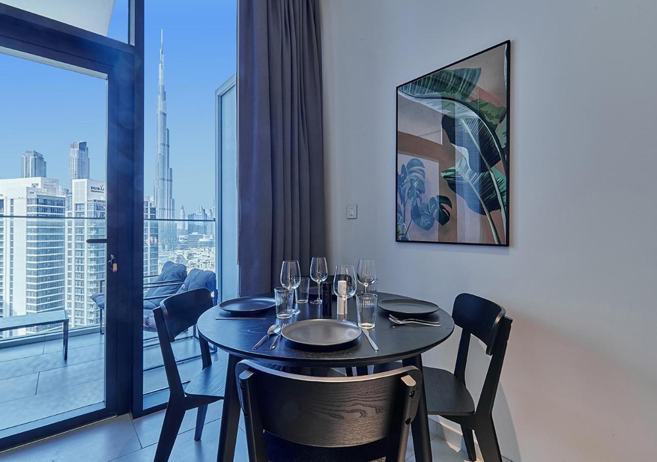 דובאי Luxury Studios With Burj Khalifa Or Canal View In Downtown - Marquise Square Tower מראה חיצוני תמונה