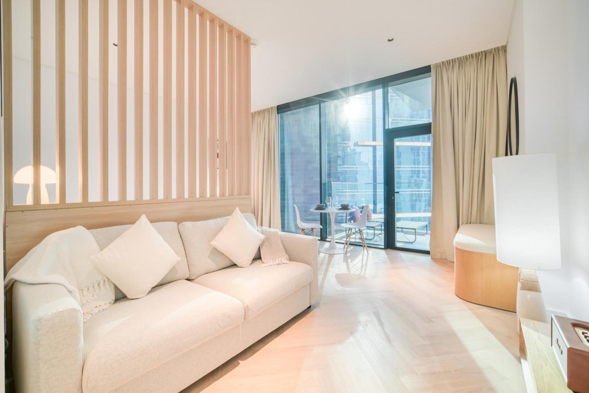 דובאי Luxury Studios With Burj Khalifa Or Canal View In Downtown - Marquise Square Tower מראה חיצוני תמונה